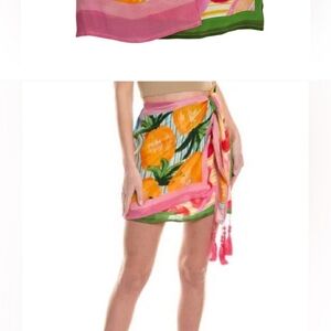 ISO Farm Rio Fruit Scarves Skirt
